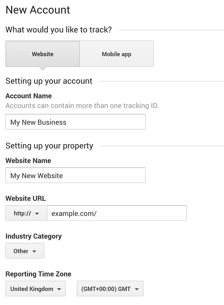 Signing Up For A Google Account